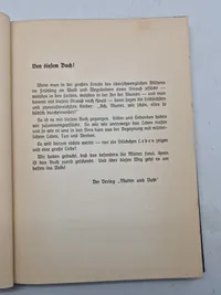 Original tysk ww2 bog - Mutter