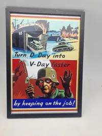 Indrammede Britiske WW2 plakater, optryk