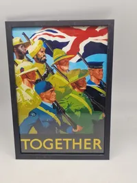 Indrammede Britiske WW2 plakater, optryk