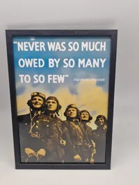 Indrammede Britiske WW2 plakater, optryk