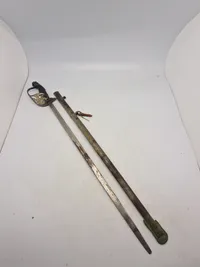 Original Tysk WW1 børne sabel, brugspræget