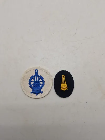 Originalt Kriegsmarine WW2 patch