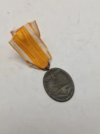 Original Tysk WW2  Schutzwallmedaljen (West Wall Medal)