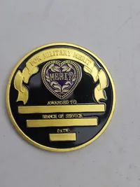 Purpleheart Challenge coin