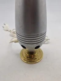 Original Dansk øvelses morter ombygget til lampe