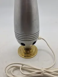 Original Dansk øvelses morter ombygget til lampe