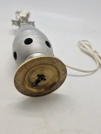Original Dansk øvelses morter ombygget til lampe