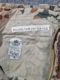 Originale dansk ørkenuniform