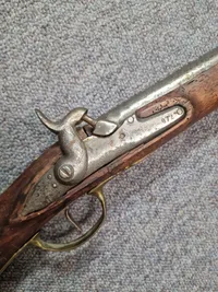 Original Dansk militær musket ombygget til jagt