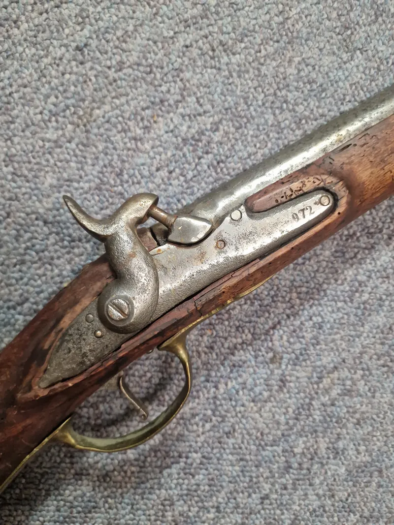 Original Dansk militær musket ombygget til jagt