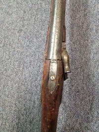 Original Dansk militær musket ombygget til jagt