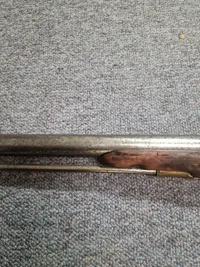 Original Dansk militær musket ombygget til jagt