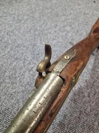 Original Dansk militær musket ombygget til jagt