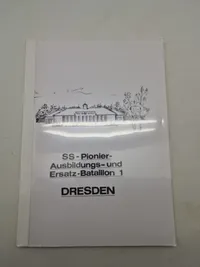 Sjældent hæfte om SS historie