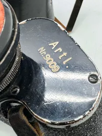 Cased Kriegsmarine 7X50 Carl Zeiss Binoculars