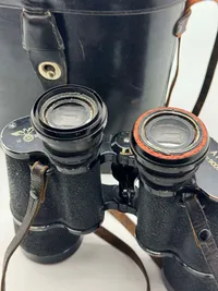 Cased Kriegsmarine 7X50 Carl Zeiss Binoculars