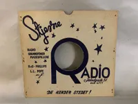 Originalt pladehylster fra den berømte Stjerne radio