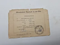 Originalt ww1 lot mm.