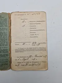 Originalt ww1 lot mm.