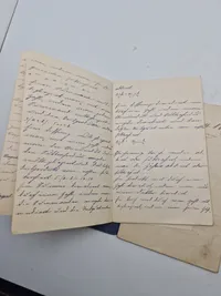 Originalt ww1 lot mm.