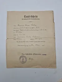 Originalt ww1 lot mm.