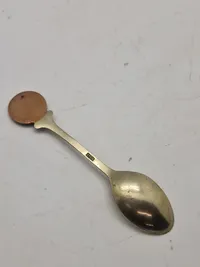 Original engelsk kronings ske - pletsølv