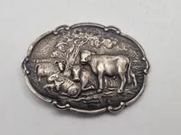 Broche - pletsølv
