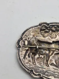Broche - pletsølv