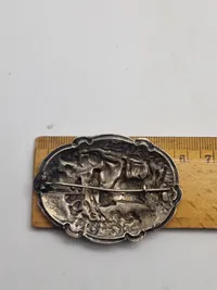 Broche - pletsølv