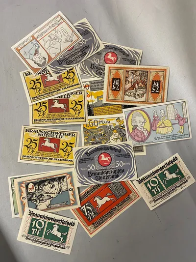 Originalt tysk Notgeld fra 1920’erne