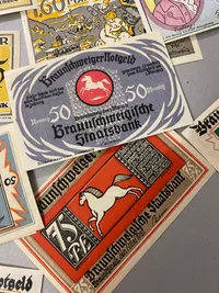 Originalt tysk Notgeld fra 1920’erne