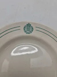 Originale desserttallerkner fra det danske forsvar