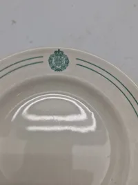 Originale desserttallerkner fra det danske forsvar