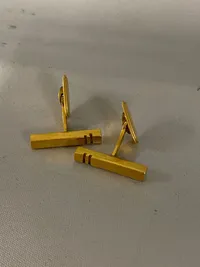 Forgyldte manchetknapper