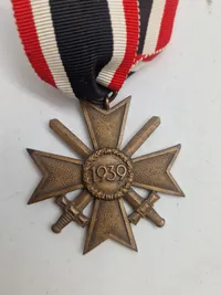 Originalt Tysk KVK/m.sværd WW2