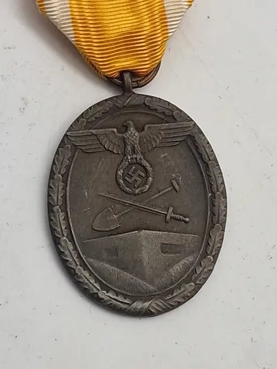 Original tysk WW2 Westwall medalje
