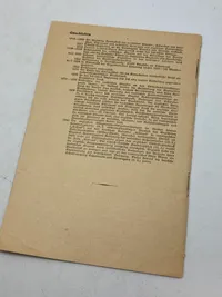 Originalt tysk ww2 hæfte hvor Danmark er nævnt i
