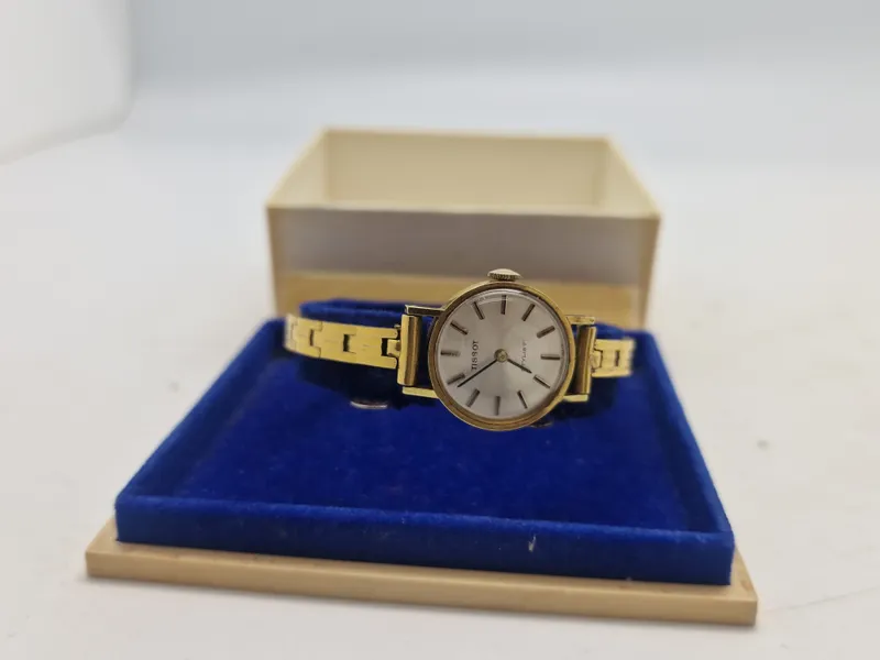 Tissot dameur - guldbelagt