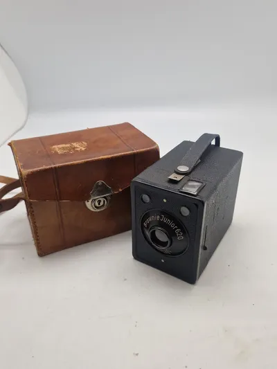 Originalt tysk Browie junior 620 kamera fra 1930’erne