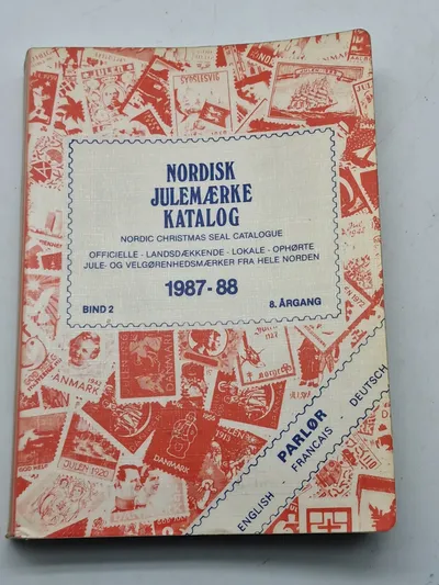 Nordisk julemærke katalog 87-88