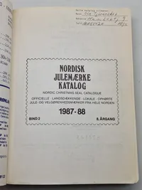 Nordisk julemærke katalog 87-88
