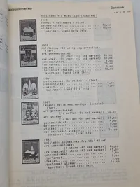 Nordisk julemærke katalog 87-88