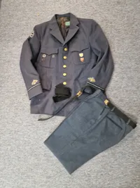 Original uniform fra det danske flyvevåben