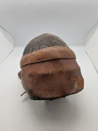 Original fægtemaske fra Hærens Officersskole