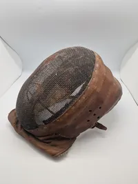 Original fægtemaske fra Hærens Officersskole