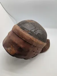 Original fægtemaske fra Hærens Officersskole