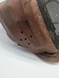 Original fægtemaske fra Hærens Officersskole