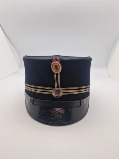 Original dansk officers kepi