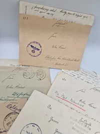 Originalt lot tysk feldpost