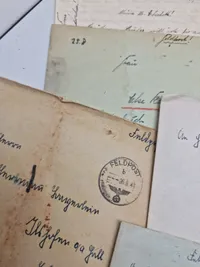 Originalt lot tysk feldpost